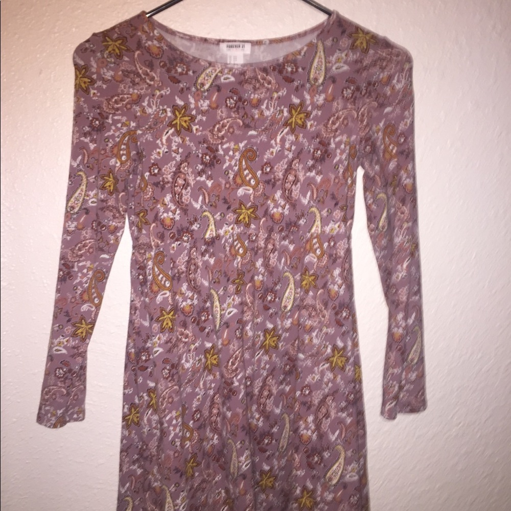 Forever 21, Girls Pink Floral, Dress. Ages 9-10
